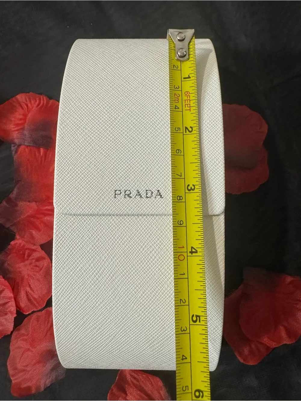 PRADA Iconic 💯% Authentic luxurious Eyewear/ Sunglasses Case. No cloth. No box.